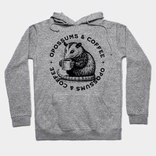 Opossum Coffee Hoodie